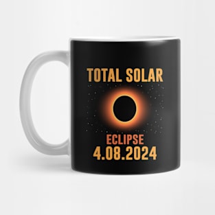 Vintage Total Solar Eclipse 4.08.2024 Mug